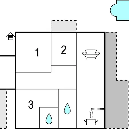 公寓 Three-bedroom In Plano